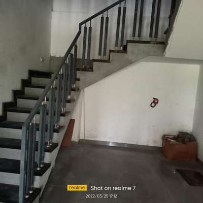 Staircase Designs by Fabrication & Welding Rajesh Santho, Wayanad | Kolo