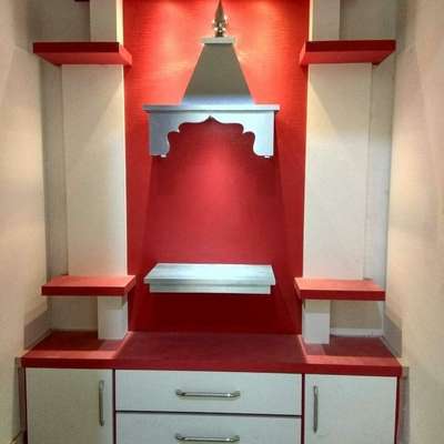Prayer Room, Storage Designs by Building Supplies Rocky chauhan, Gautam Buddh Nagar | Kolo