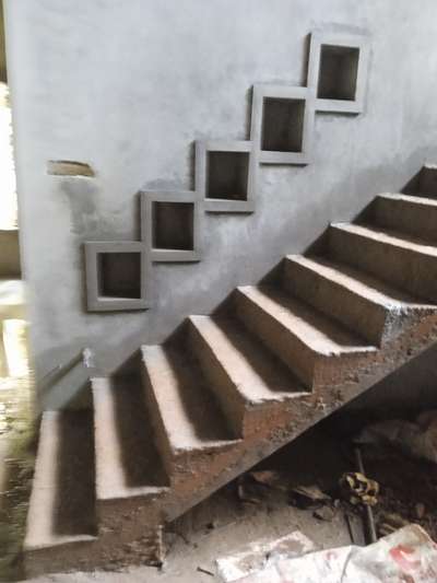 Staircase Designs by Mason Muhammed Sadik, Malappuram | Kolo