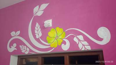 Wall Designs by Painting Works paint touch, Palakkad | Kolo