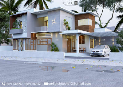 Exterior, Lighting Designs by Architect Ar sreeju CV, Kollam | Kolo