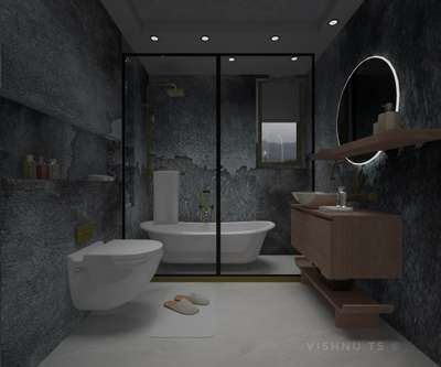 Bathroom Designs by Interior Designer vishnu  ts, Kasaragod | Kolo