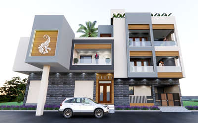 Exterior Designs by 3D & CAD nidhi soni, Udaipur | Kolo