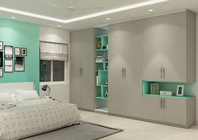 Ceiling, Lighting, Storage, Bedroom Designs by Carpenter Arjun Chauhan karpenter, Bhopal | Kolo