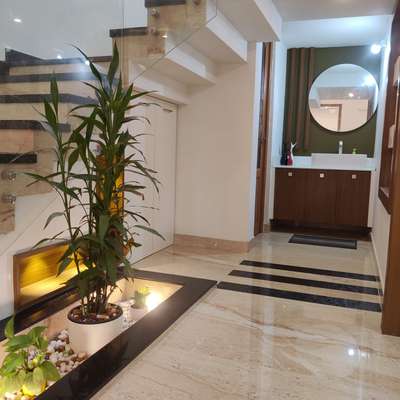 Lighting, Staircase, Bathroom Designs by Contractor Niya M V, Kottayam | Kolo