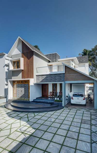 Exterior Designs by Architect Salmia Builders, Ernakulam | Kolo