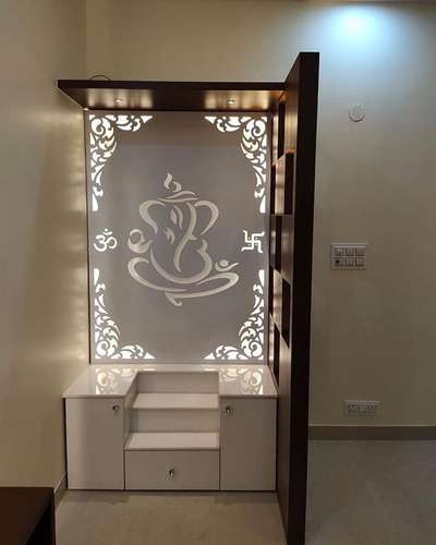 Storage, Prayer Room Designs by Carpenter Vgruop Off service, Indore | Kolo