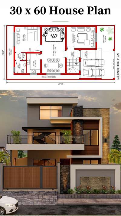 Plans, Exterior Designs by Civil Engineer Dev Raj, Bhopal | Kolo