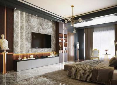 Bedroom, Furniture, Lighting, Storage Designs by Home Automation The Ratio  Studio, Delhi | Kolo