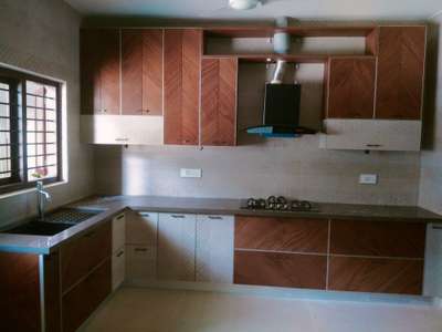 Kitchen, Storage Designs by Contractor Vibeesh Kumaramangalath, Kozhikode | Kolo