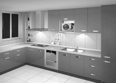 Kitchen, Storage Designs by Building Supplies Hussain saifee, Indore | Kolo