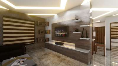 Living, Lighting, Storage, Table, Ceiling Designs by Contractor Vipin Sudarsanan, Kollam | Kolo