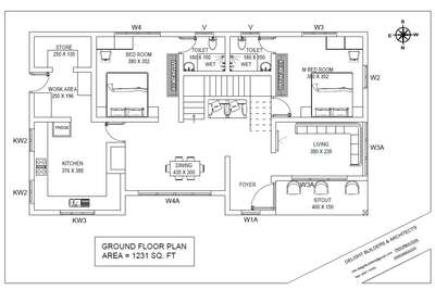 Plans Designs by Civil Engineer Er Lini E Samuel , Ernakulam | Kolo