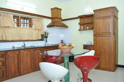 Storage, Kitchen, Table, Furniture Designs by Carpenter Unnikrishnan Kizhakkootte, Thrissur | Kolo