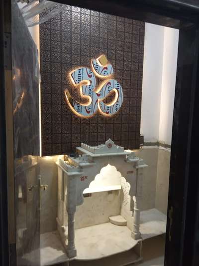 Prayer Room, Storage Designs by Carpenter Narendra Vishwakarma, Bhopal | Kolo