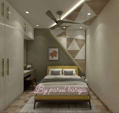 Ceiling, Furniture, Lighting, Bedroom, Storage Designs by Interior Designer Bareja Parul, Delhi | Kolo
