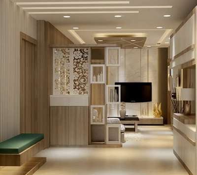 Living, Lighting, Storage, Table, Furniture, Ceiling Designs by Home Owner Sumayya Umseee, Kannur | Kolo