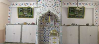 Prayer Room, Storage Designs by Contractor SHAKEEL KHAN CONTRACTOR, Jaipur | Kolo