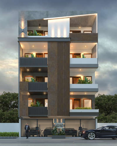 Exterior, Lighting Designs by Architect Futuristic  Architects , Gautam Buddh Nagar | Kolo
