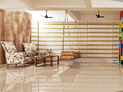 Living, Furniture, Table, Wall, Flooring Designs by Interior Designer LIVING ROOMZ, Ernakulam | Kolo
