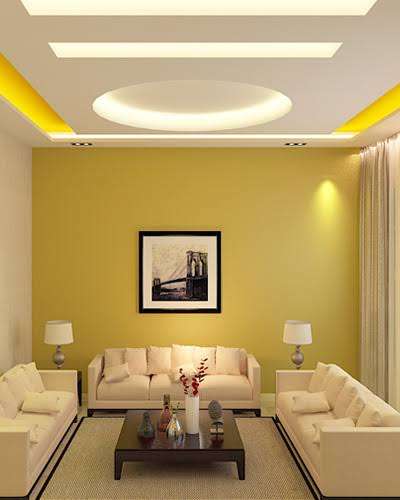 Living, Furniture, Ceiling Designs by Interior Designer GLOBAL  INTERIORS, Kollam | Kolo