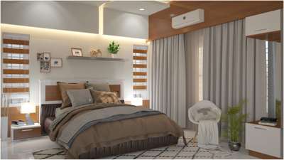 Furniture, Lighting, Storage, Bedroom Designs by Architect My Home Builders, Kannur | Kolo