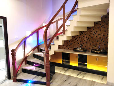 Storage, Staircase Designs by Carpenter true way, Kozhikode | Kolo