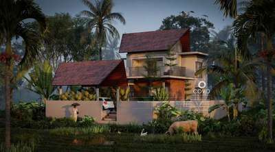 Exterior Designs by Contractor sammas e, Malappuram | Kolo