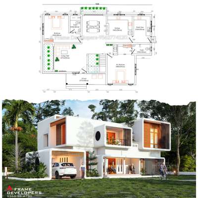  Designs by Civil Engineer Ajith Aramughan -A FRAME Developers , Thiruvananthapuram | Kolo