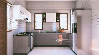 Kitchen, Storage Designs by Interior Designer syam sj, Kozhikode | Kolo