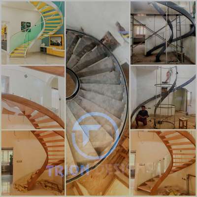Staircase Designs by Fabrication & Welding pradeep trion, Kozhikode | Kolo