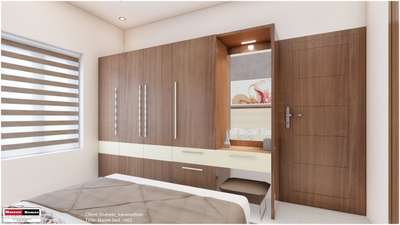 Storage, Bedroom Designs by Architect morrow home designs , Thiruvananthapuram | Kolo