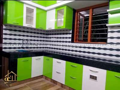 Kitchen, Storage, Window Designs by Contractor Sarjeeshan  ML, Alappuzha | Kolo