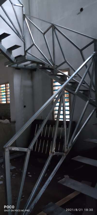 Staircase Designs by Interior Designer Shafi Farha, Ernakulam | Kolo