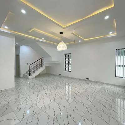 Ceiling, Flooring, Lighting, Staircase, Window Designs by Architect de la casa  interior, Noida | Kolo