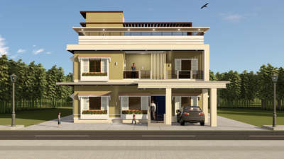 Exterior Designs by 3D & CAD Sadam Kha, Dewas | Kolo