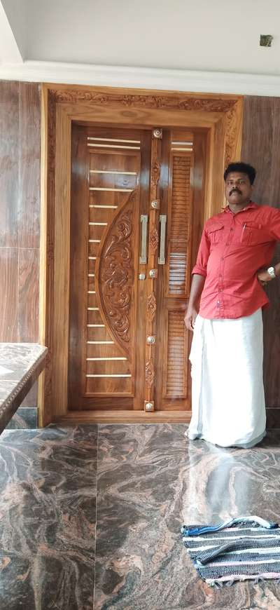 Door Designs by Building Supplies തച്ചൻ '' തച്ചൻ, Palakkad | Kolo