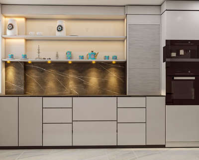 Lighting, Kitchen, Storage Designs by Interior Designer Moin Khan, Jaipur | Kolo