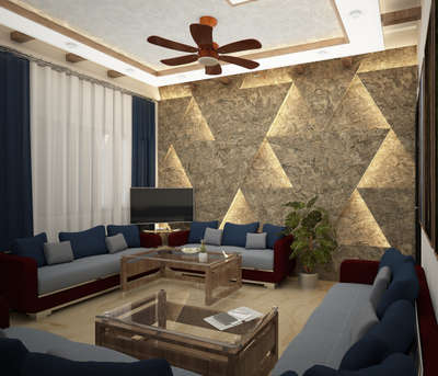 Furniture, Lighting, Living, Wall, Table Designs by Civil Engineer Er Ashwin Goyal, Indore | Kolo