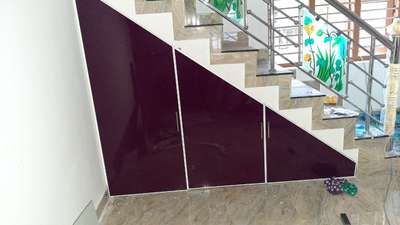 Staircase, Storage Designs by Fabrication & Welding Mubarak Kottayi, Palakkad | Kolo
