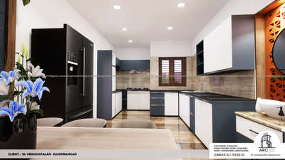 Kitchen, Lighting, Storage Designs by Civil Engineer Predhwiraj  Kanhirangad , Kannur | Kolo