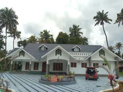 Exterior, Outdoor, Flooring Designs by Service Provider Vinu Pandalam, Kottayam | Kolo