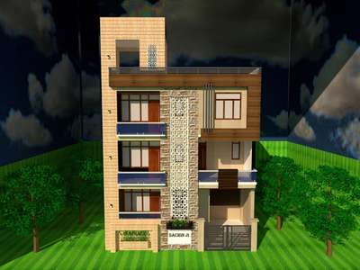 Exterior Designs by Contractor GL Kumawat, Jaipur | Kolo