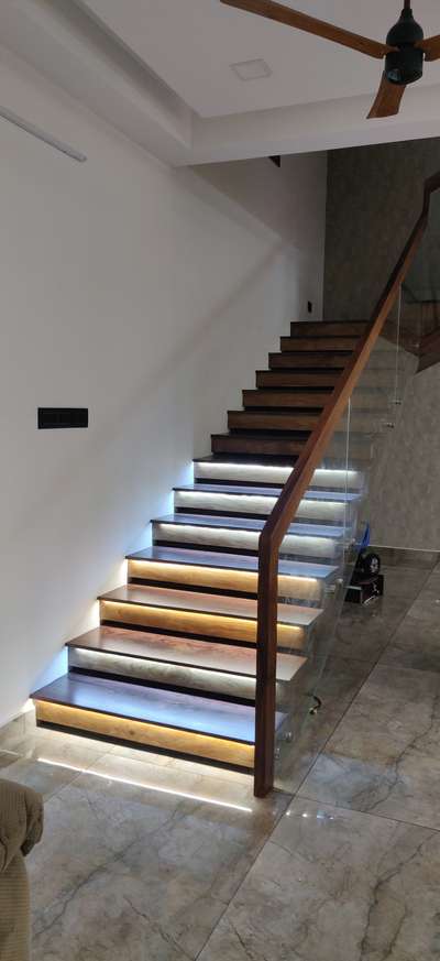 Staircase Designs by Architect Prasanth R, Palakkad | Kolo
