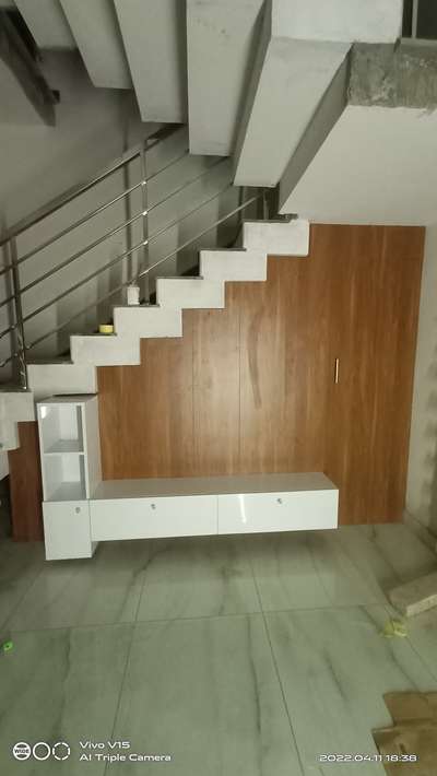 Staircase Designs by Interior Designer Saneesh Kannan, Idukki | Kolo