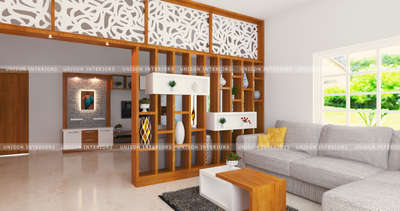 Furniture, Living, Storage Designs by Building Supplies Unison Interiors, Kottayam | Kolo