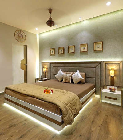 Furniture, Bedroom, Lighting, Storage Designs by Interior Designer MAJESTIC INTERIORS Â®, Faridabad | Kolo