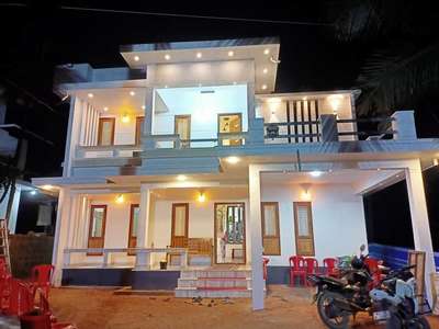 Exterior, Lighting, Roof Designs by 3D & CAD MUHAMED NIZAR, Ernakulam | Kolo
