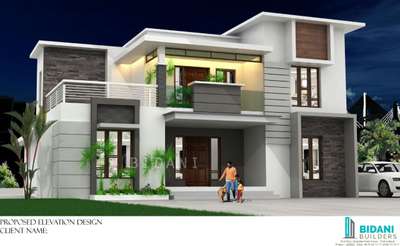 Exterior Designs by Contractor The  Design House, Ernakulam | Kolo
