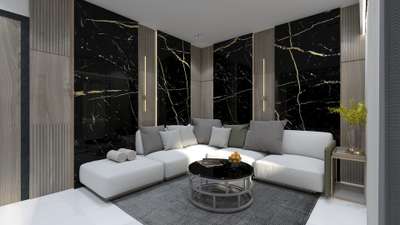 Furniture, Table, Living, Wall Designs by Interior Designer ID Akansha Bajaj, Indore | Kolo